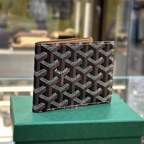 goyard print wallet purple|victoire wallet cost.